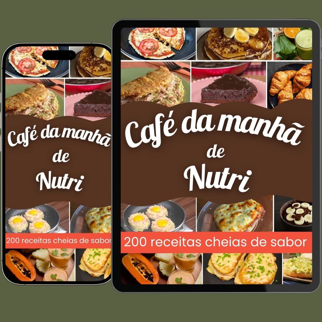 Mockup del e-book de recetas